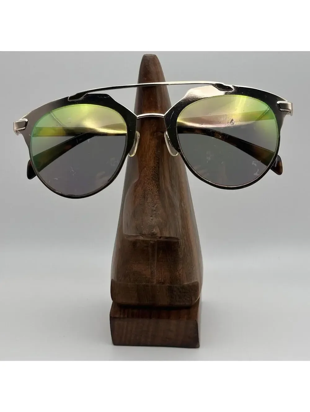 Betsey Johnson Gold Aviator-Style Sunglasses with Tortoiseshell Arms