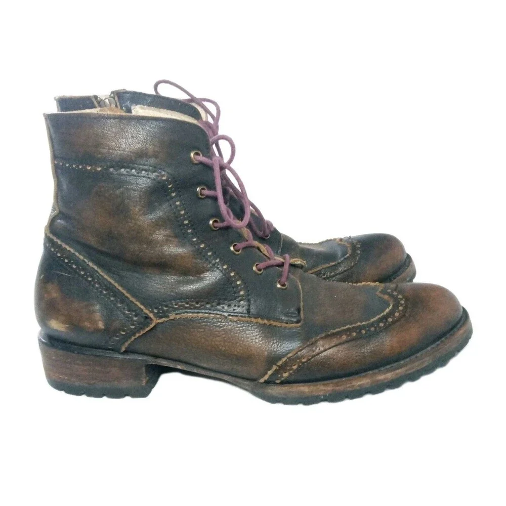 Freebird Oscar Men's Boots Size 10 Rustic Brown