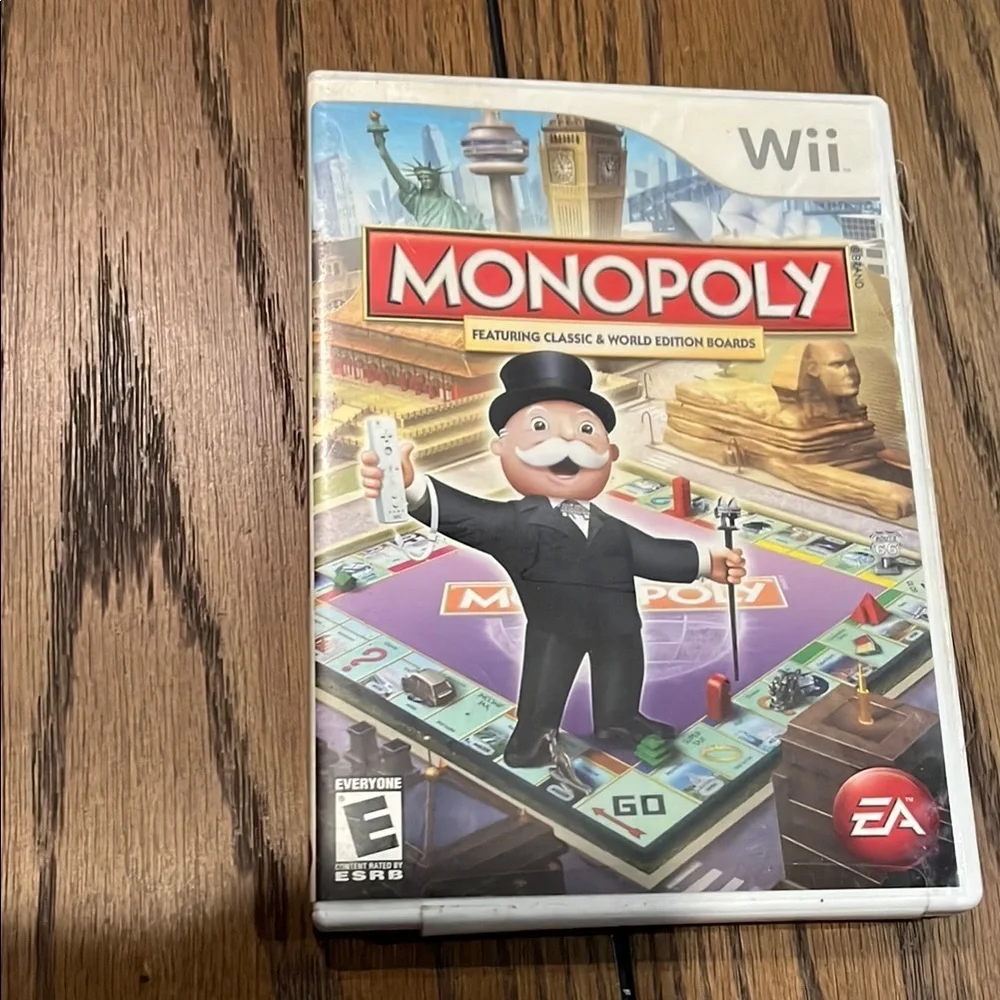 Monopoly for Wii - White