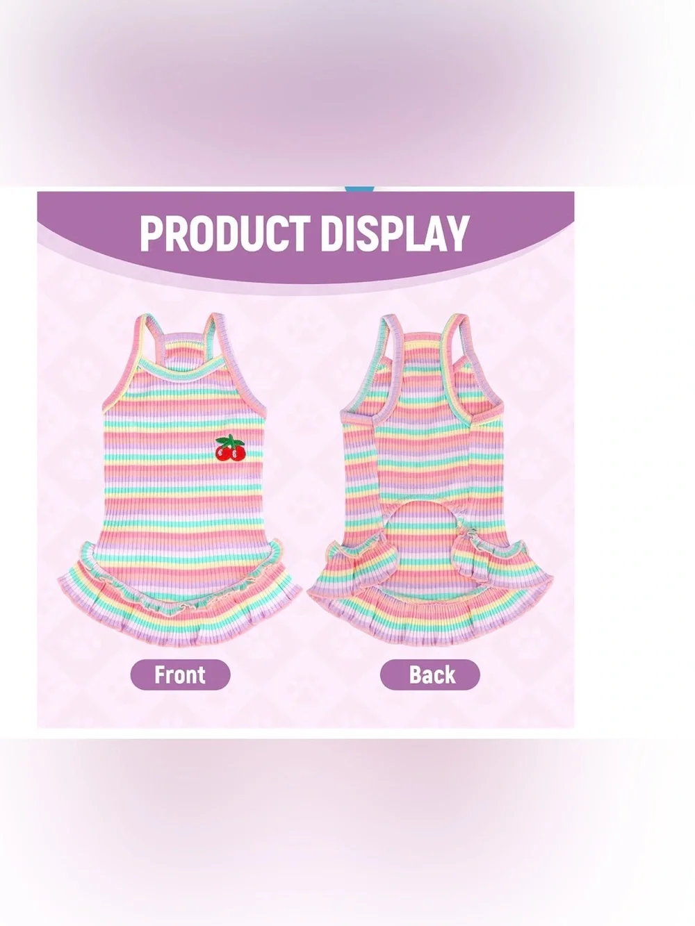 N/A cute striped