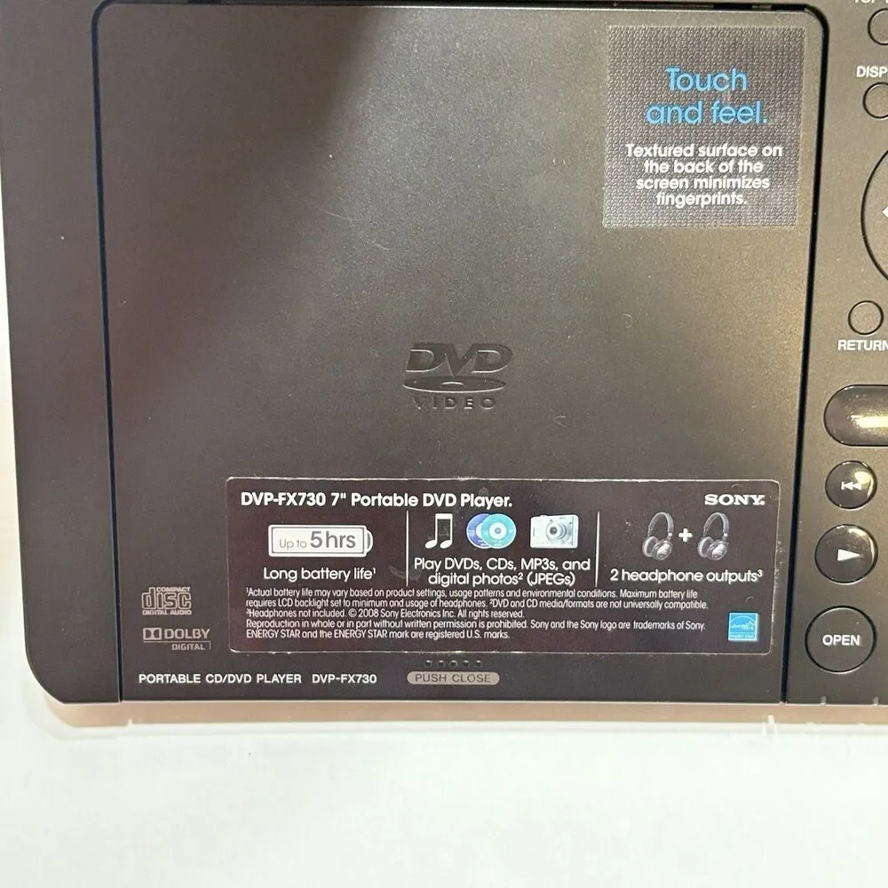 Sony dvp fx730