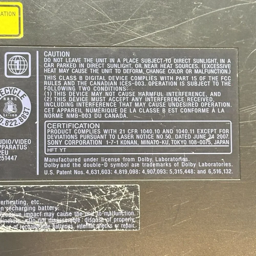 Sony dvp fx730