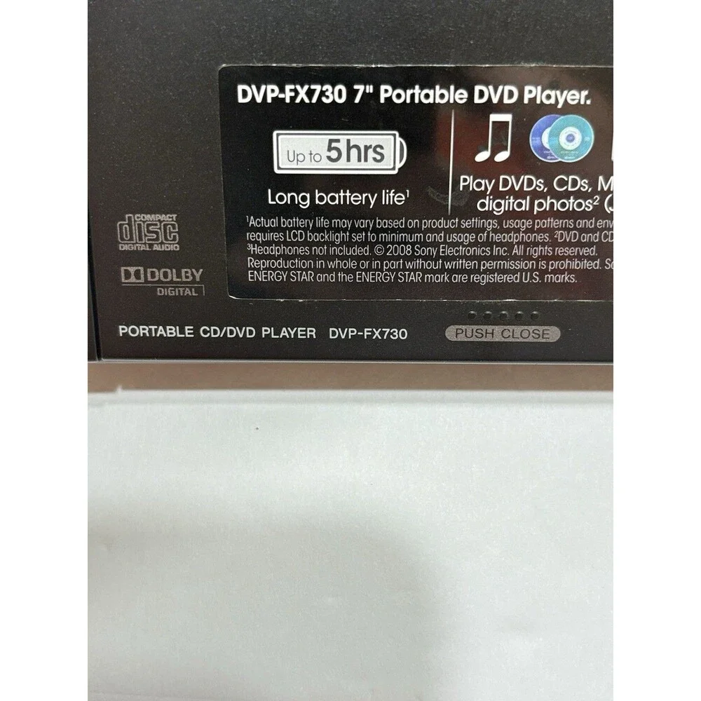 Sony dvp fx730