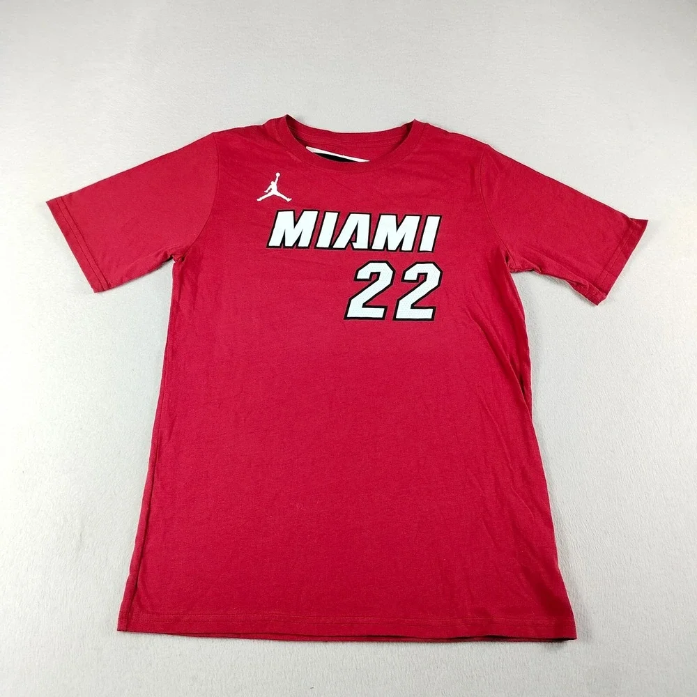 Nike Shirt Youth Large Multicolor Jimmy Butler‎ #22 Miami Heat NBA Basketball