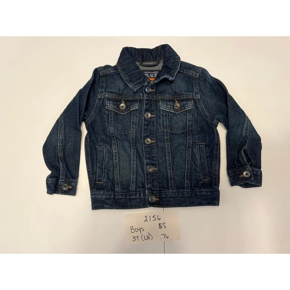Boys 3t denim‎ jacket (2156)