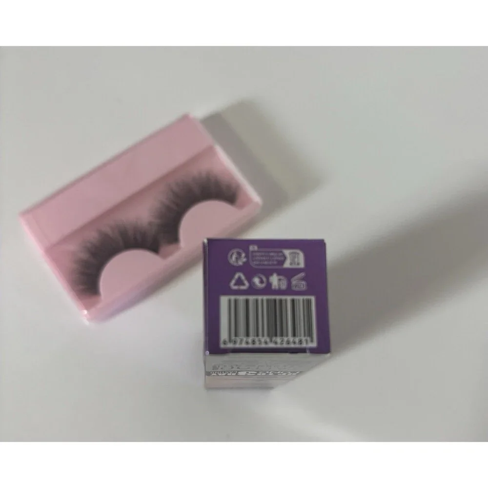 QICIY Tattoo Eyebrow Gel Peel-Off + False Eyelashes Beauty Set New