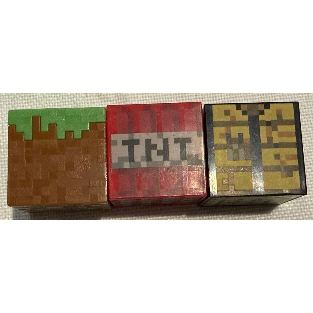 Minecraft block figures