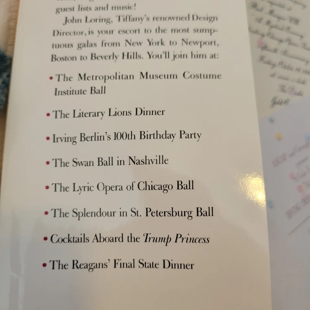 Tiffany & Co. tiffany parties