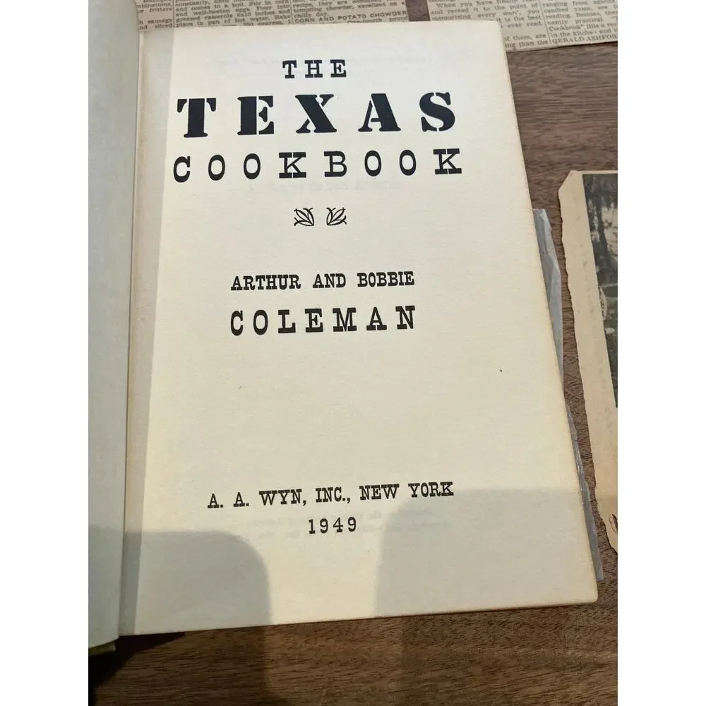 Texas Cookbook texas cookbook