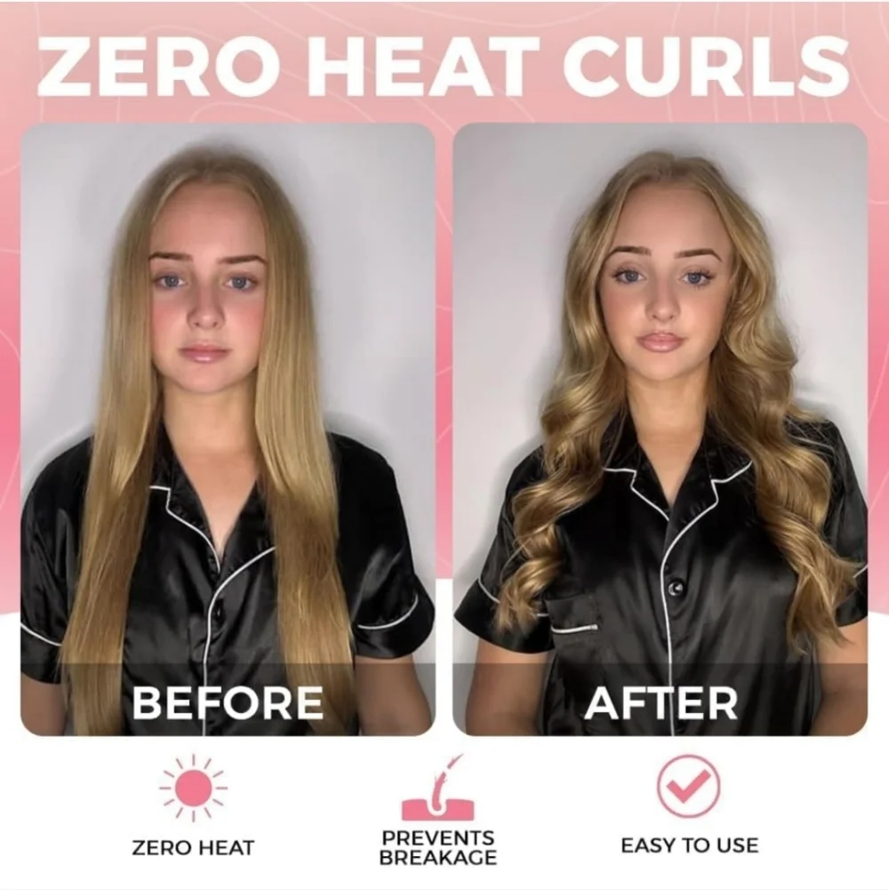 Heart4Kids heatless hair