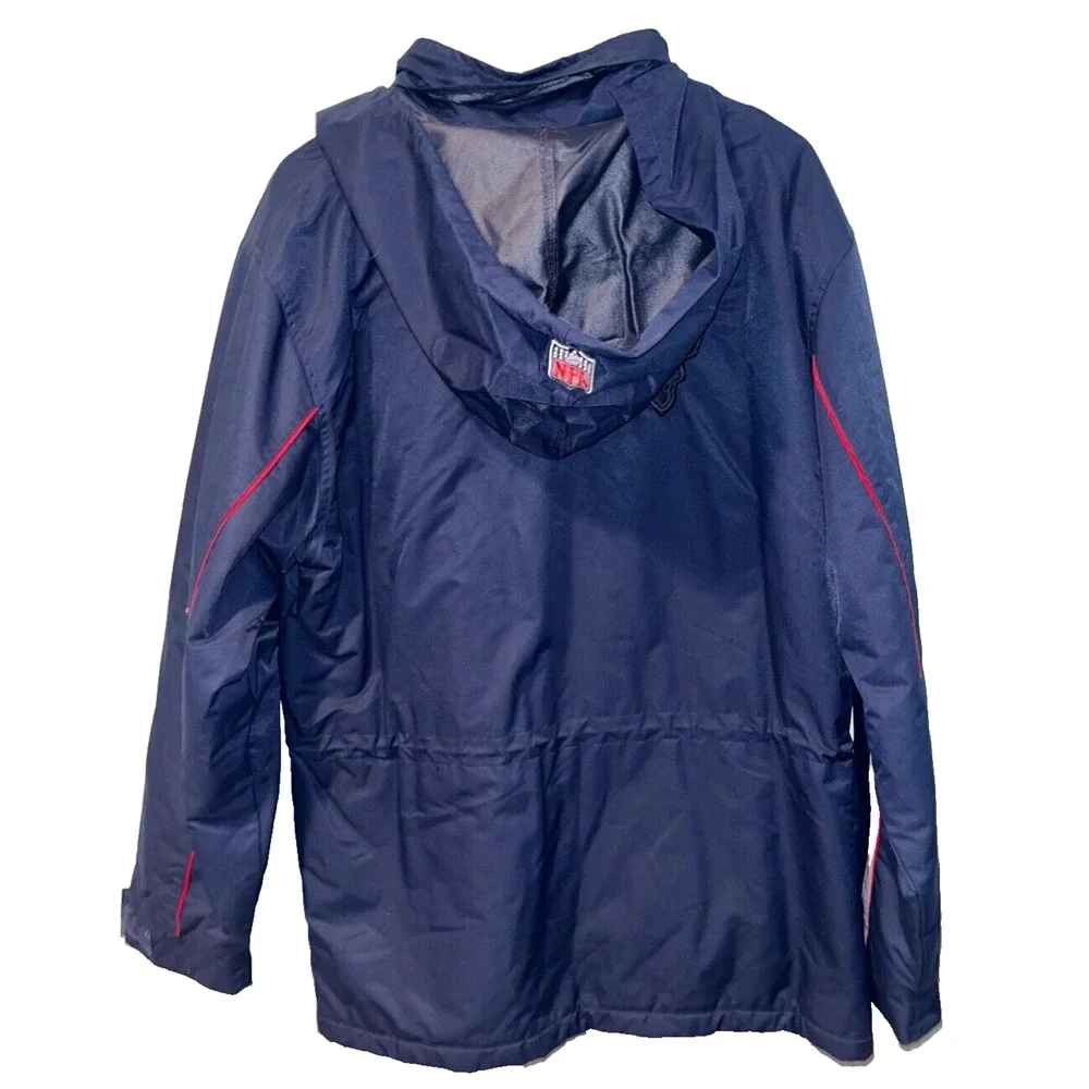 New England Patriots Adidas Hooded Full Zip Jacket Men’s M Vintage NFL
