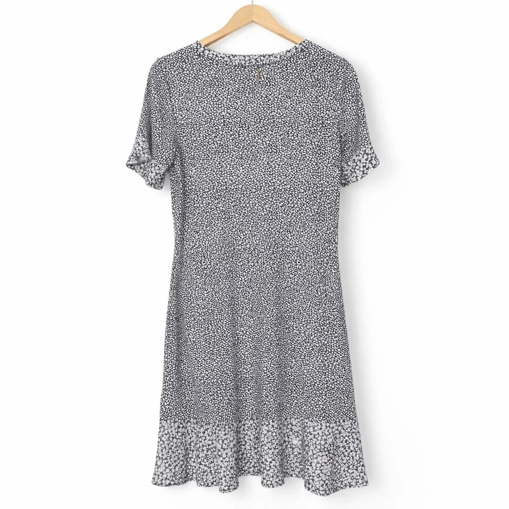Michael Kors Black and White Mini Dress