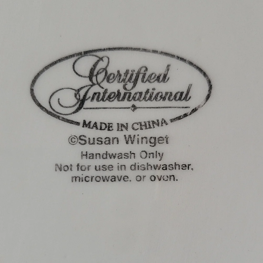 Certified International charming ceramic