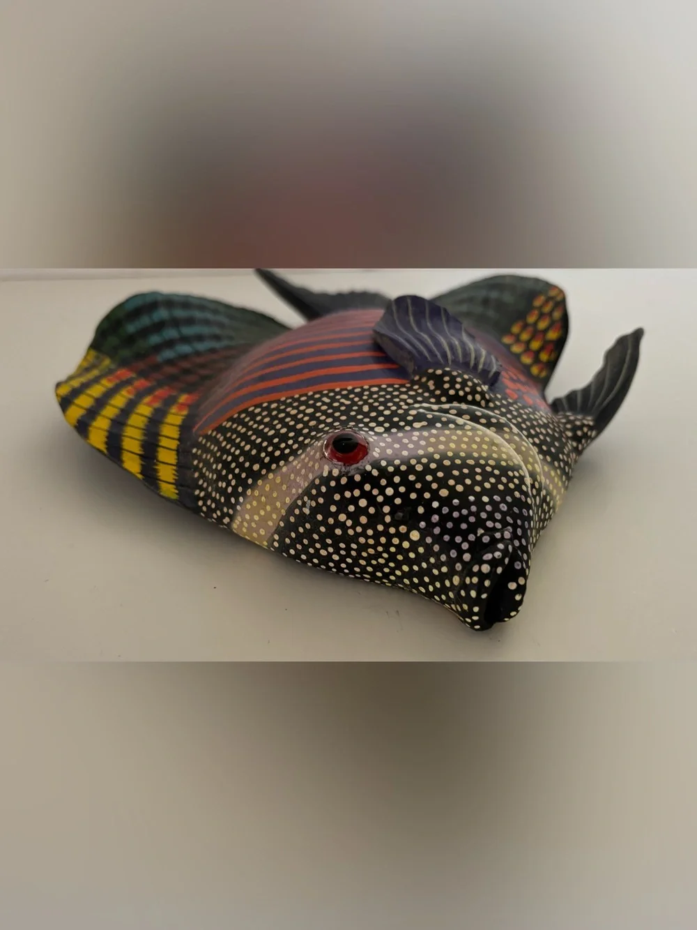 Sailfin Ting vibrant hand