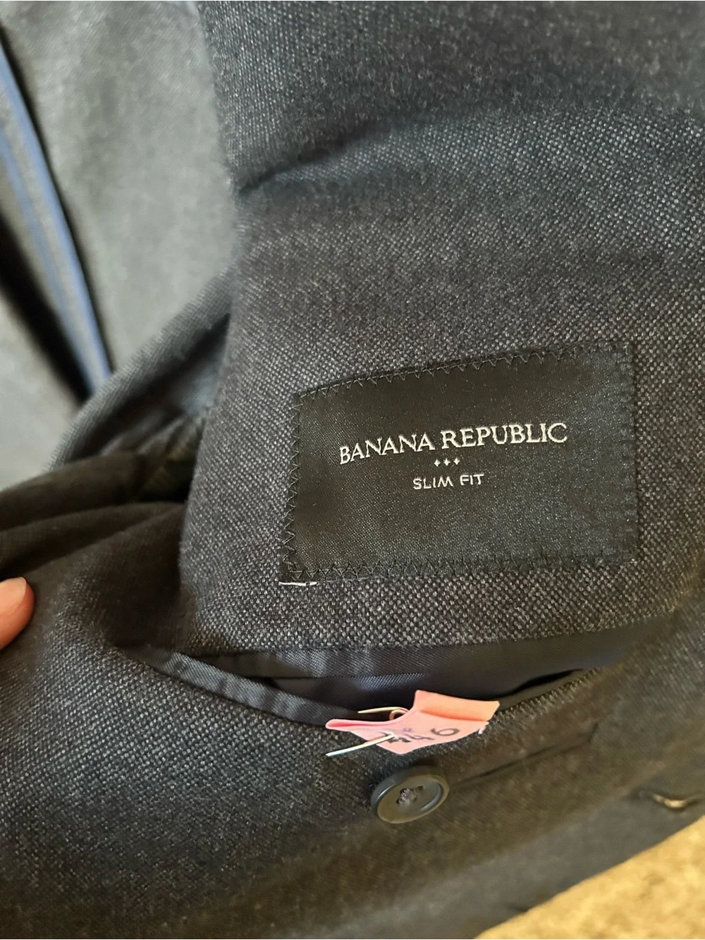 Banana Republic refined charcoal