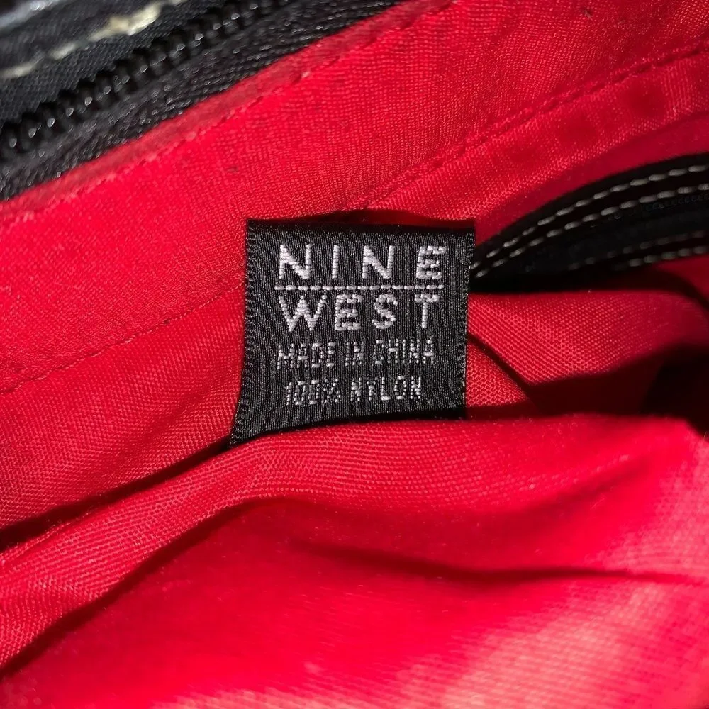Nine West black nylon