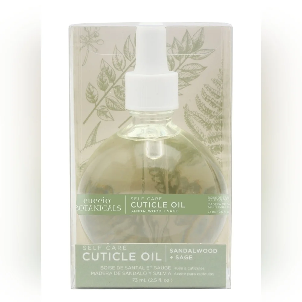 Cuccio Botanicals Cuticle Oil Sandalwood & Sage