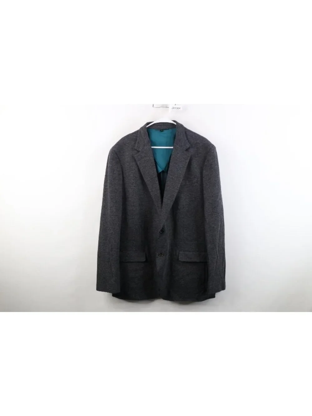 Bonobos Mens 46L Chambray Jetsetter Knit Lanificio Fortex Suit Blazer Jacket