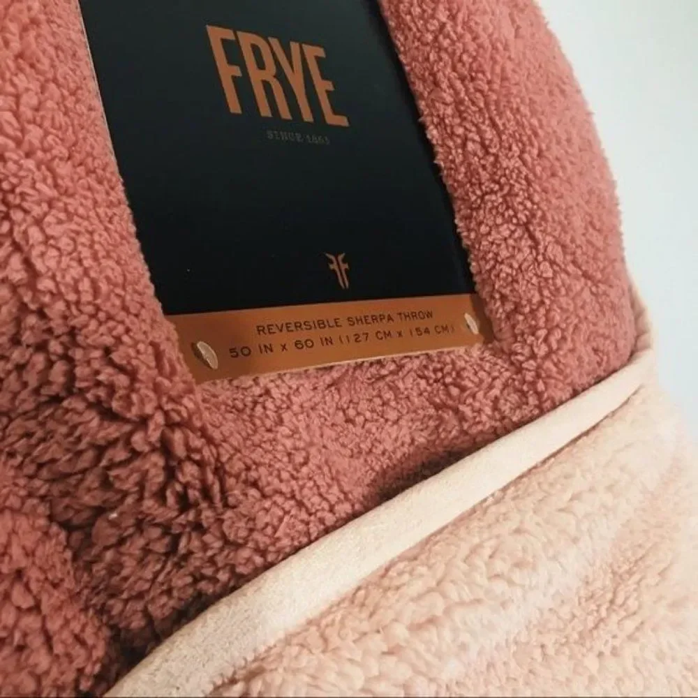 Frye reversible plush