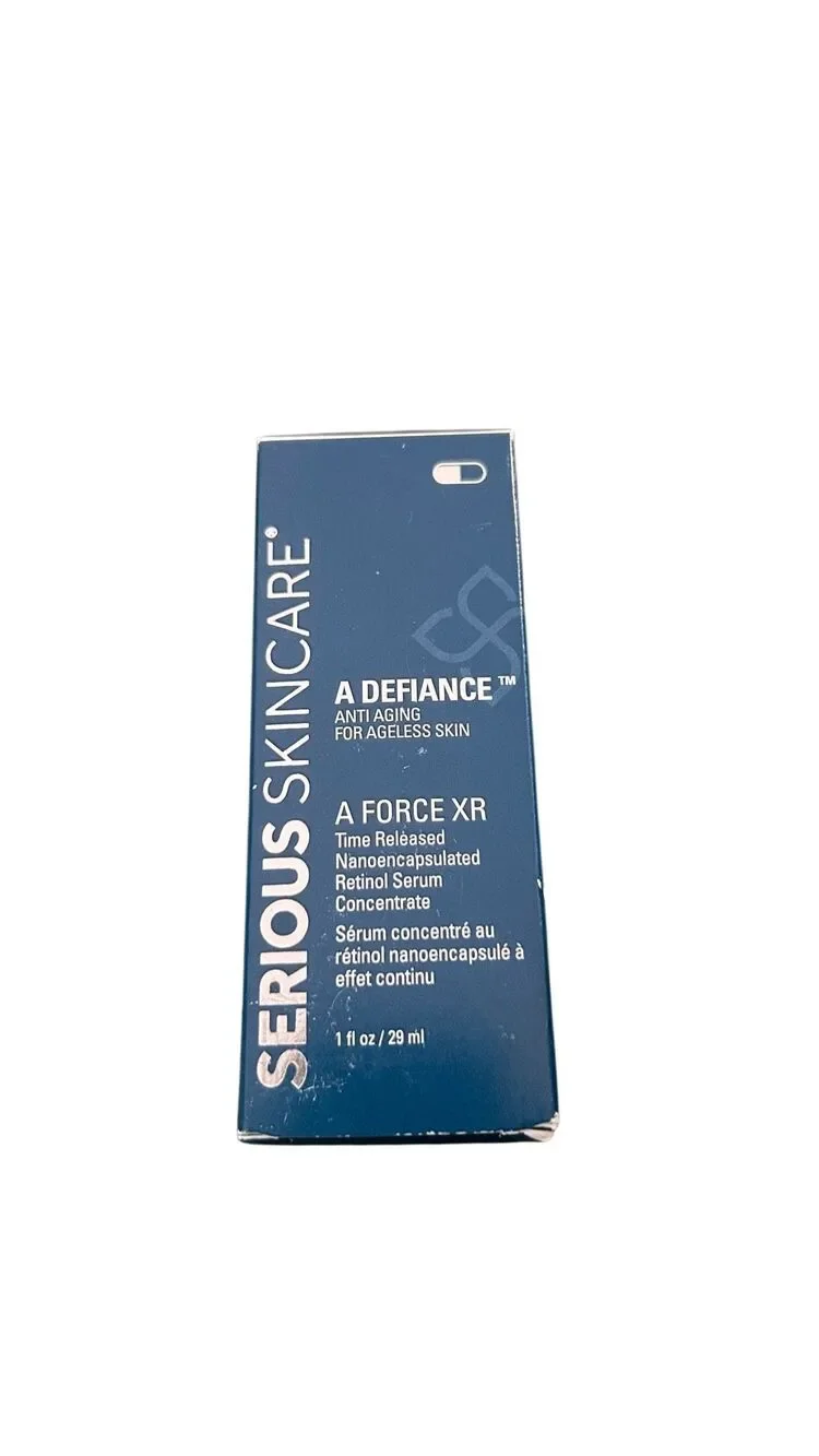 Serious SkinCare A Defiance Anti Aging for Ageless Skin A Force XR 1 fl oz NEW S