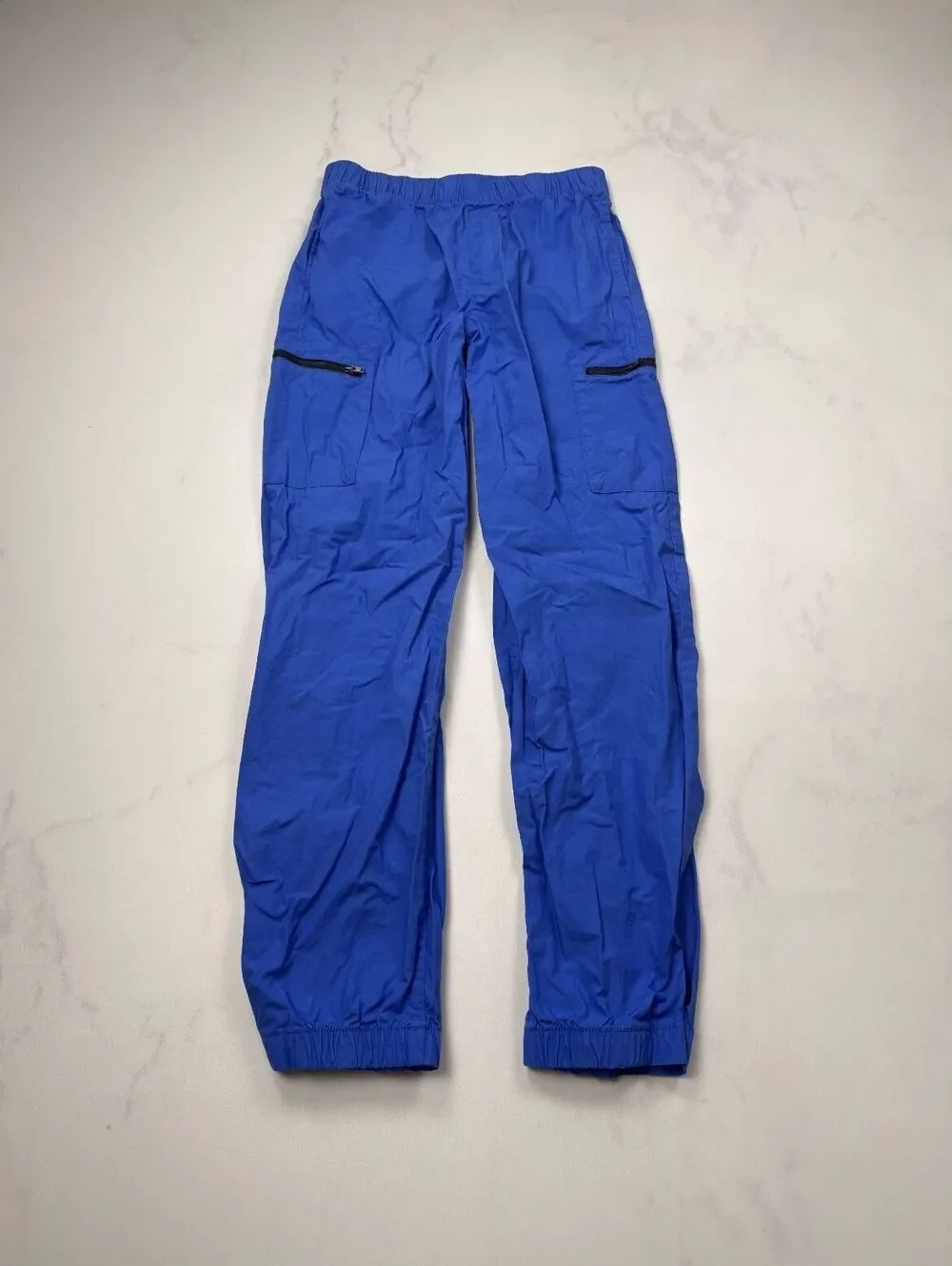 GAP Kids Blue Cargo Pants Elastic Cuffs - Boys XXXL