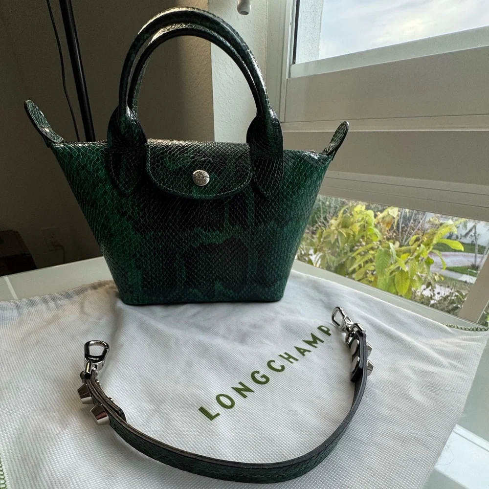 Longchamp excellent printed