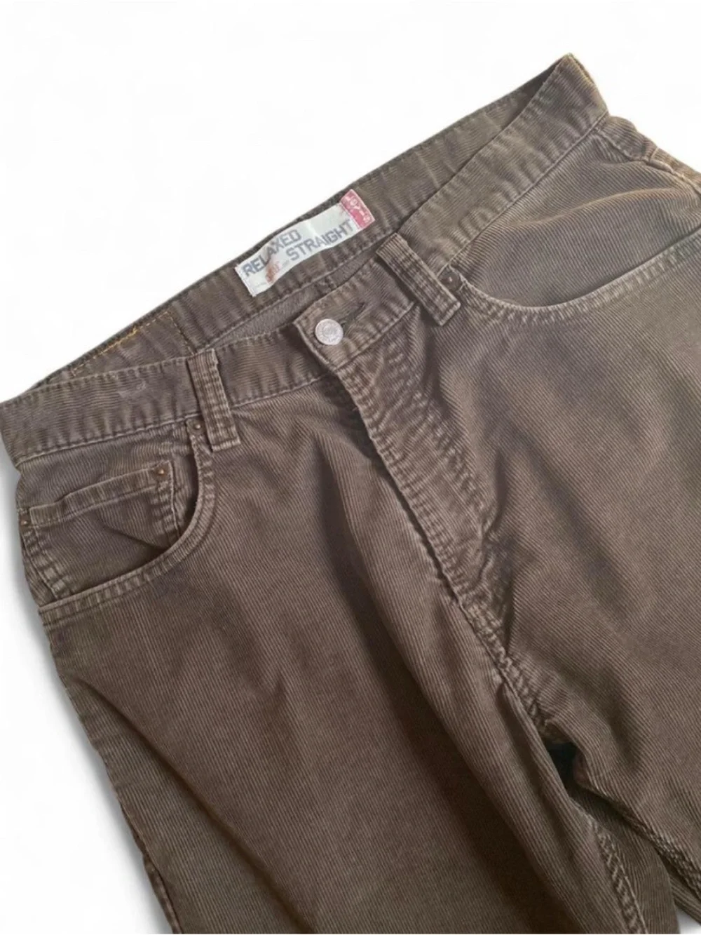 Levi’s 559 Corduroy Pants 32/34 Brown Y2K