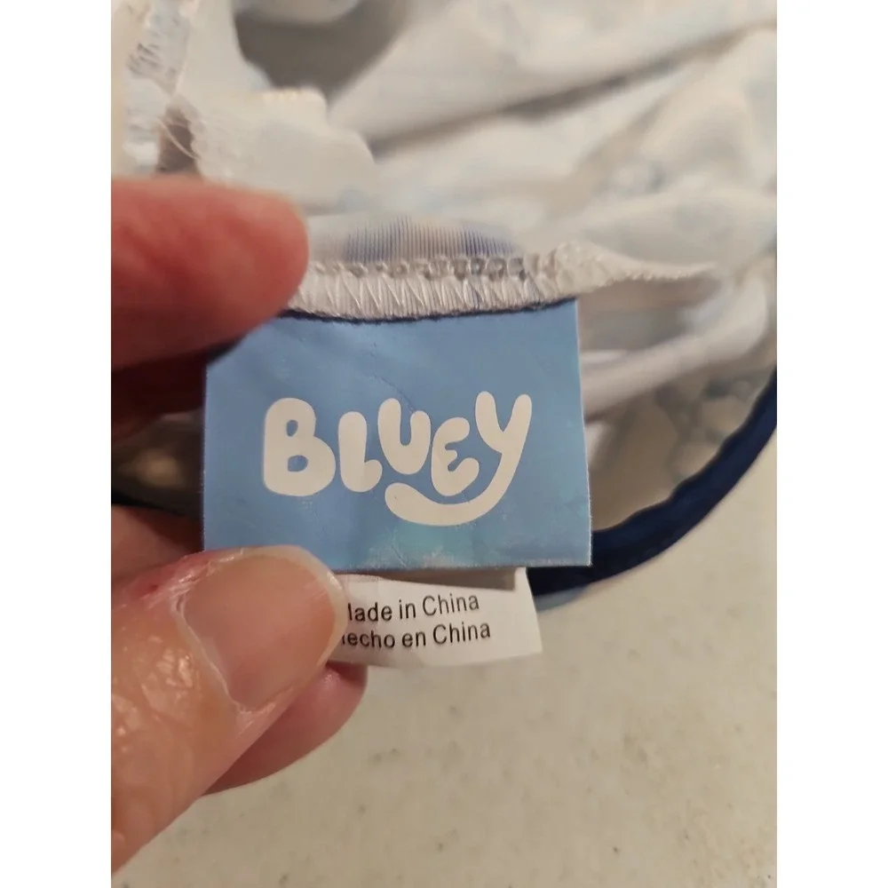 Bluey swim hat