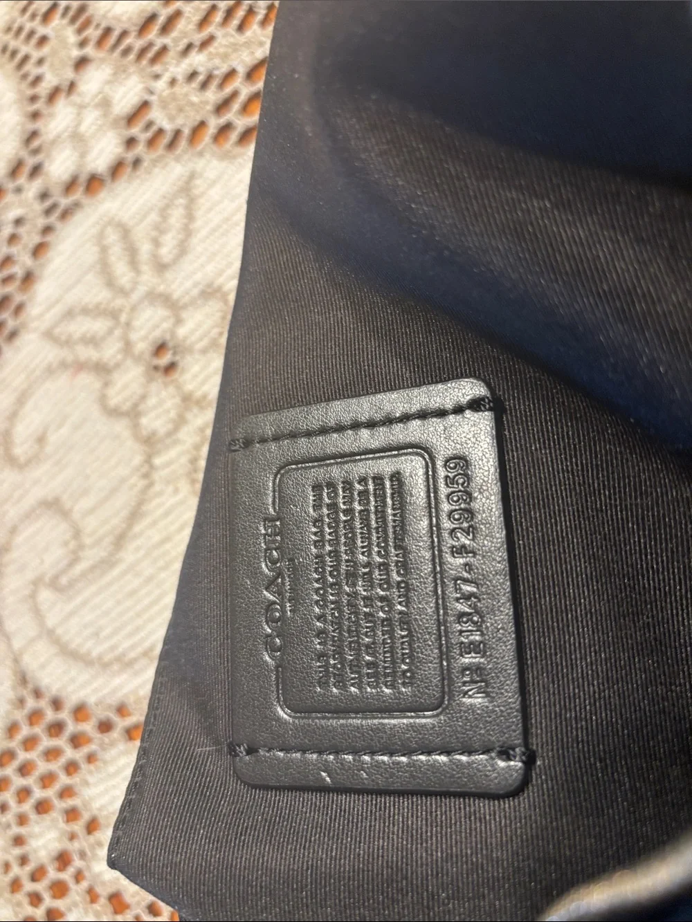 Coach shoulder bag