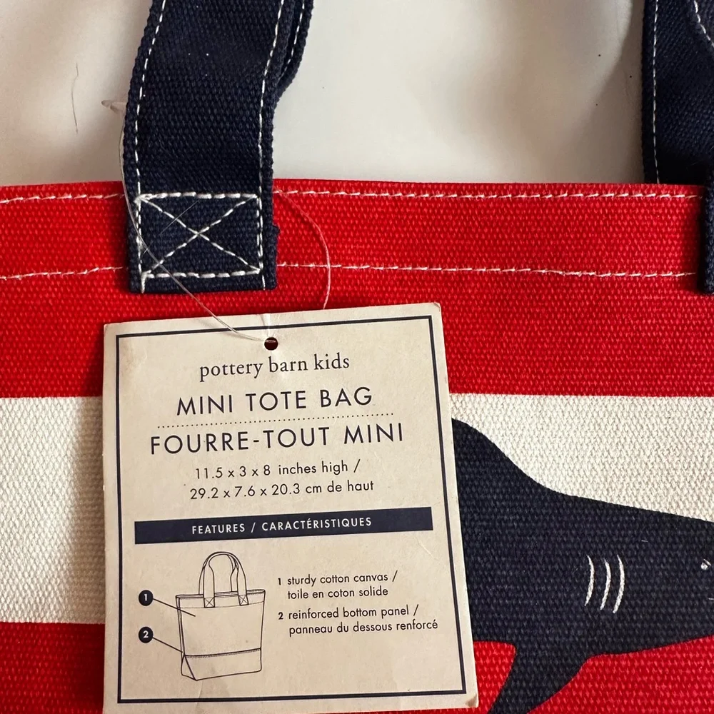 Pottery Barn Kids vibrant tote