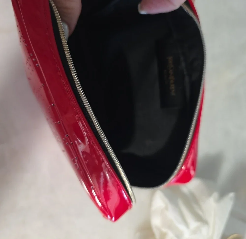 Yves Saint Laurent red patent