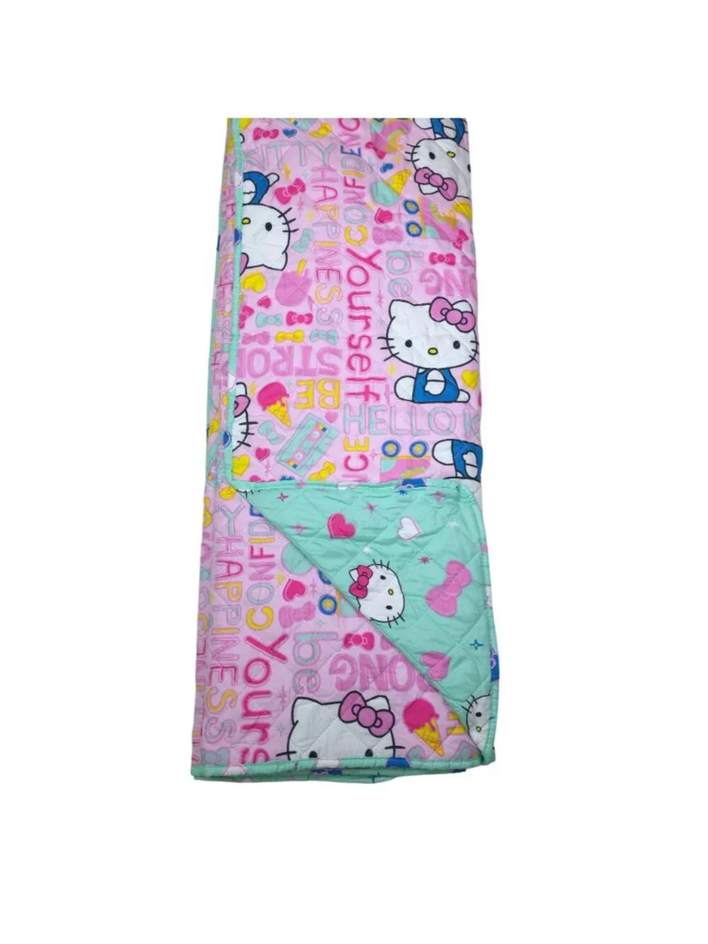 Hello Kitty reversible quilted