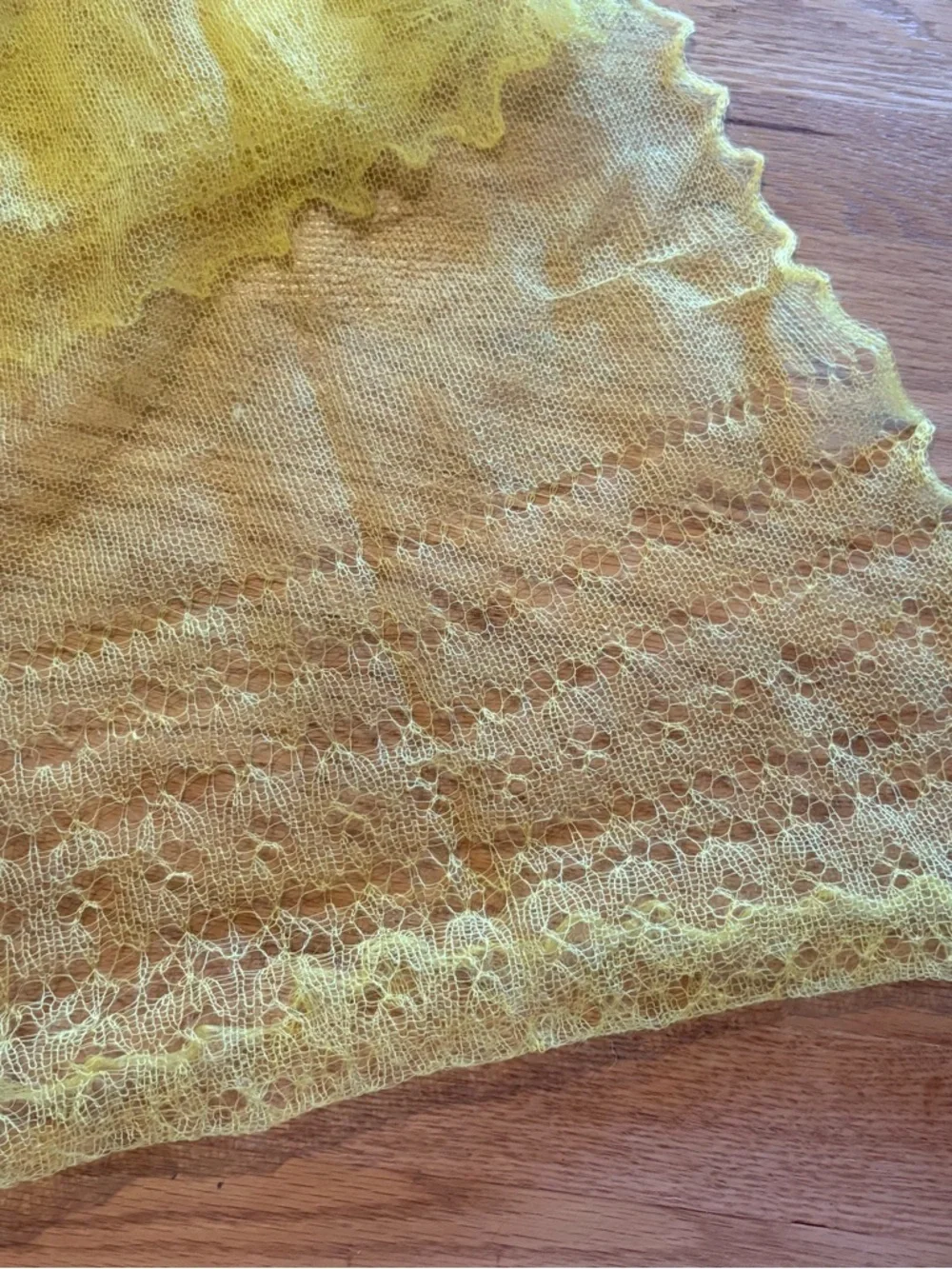 Vintage gossamer knit