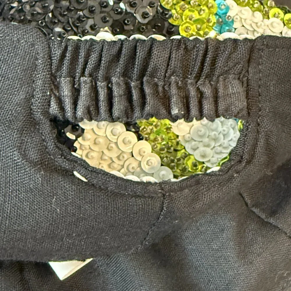 Vintage sequin baseball
