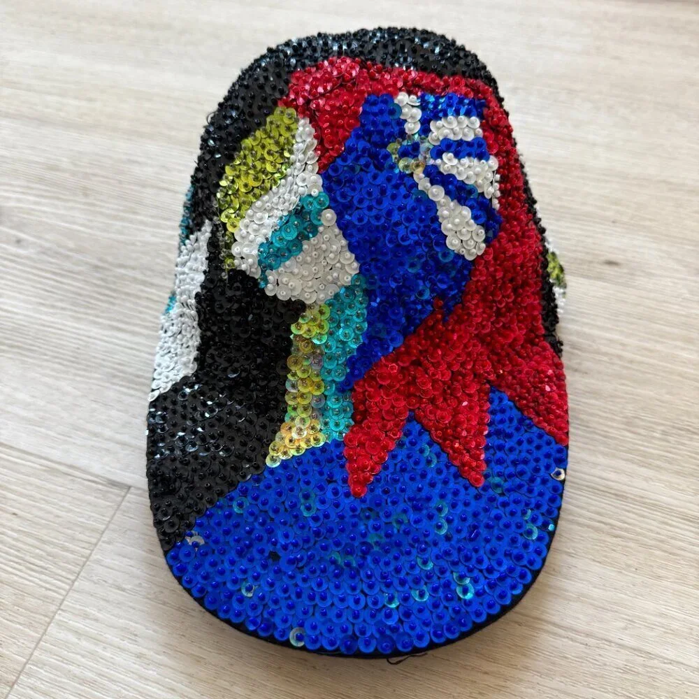 Vintage sequin baseball