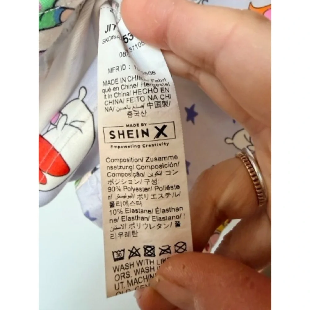 SHEIN item specifics