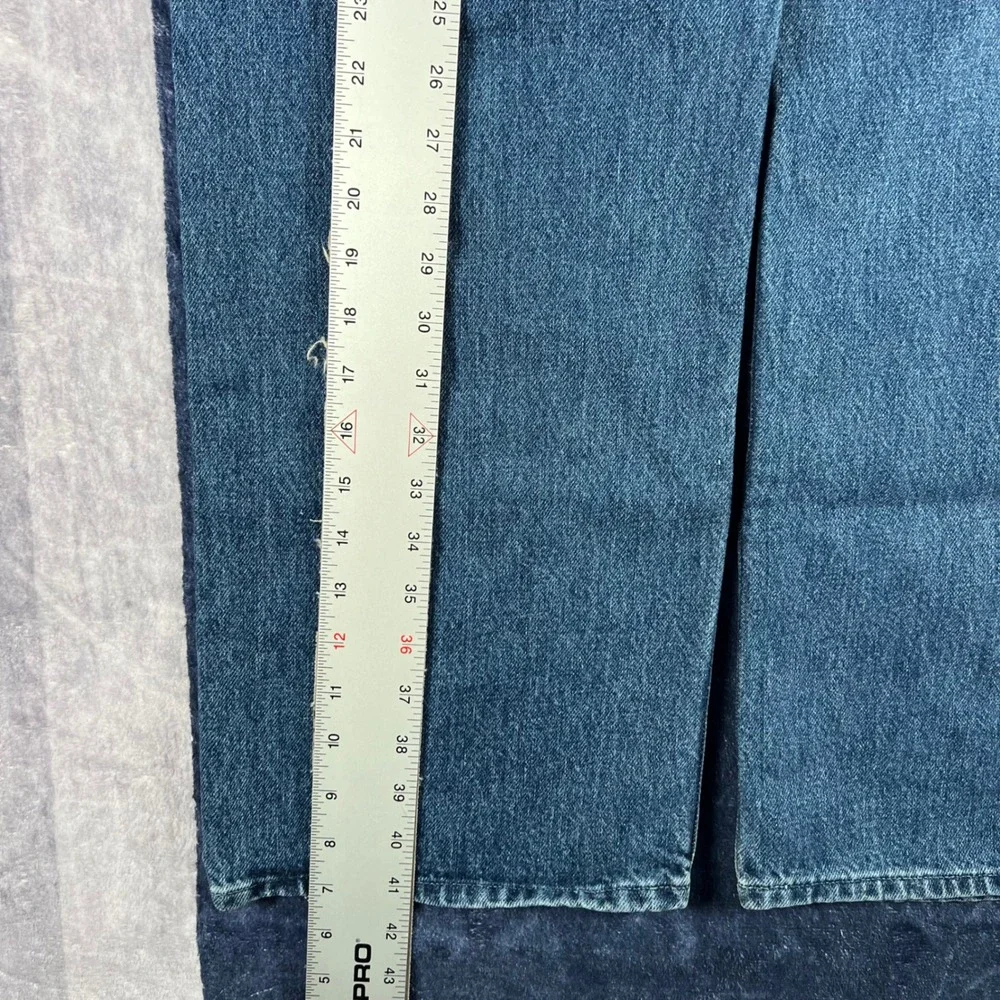 Vintage Gap Loose Fit Mens Blue Denim Jeans 32x30 Medium Wash Baggy Y2K
