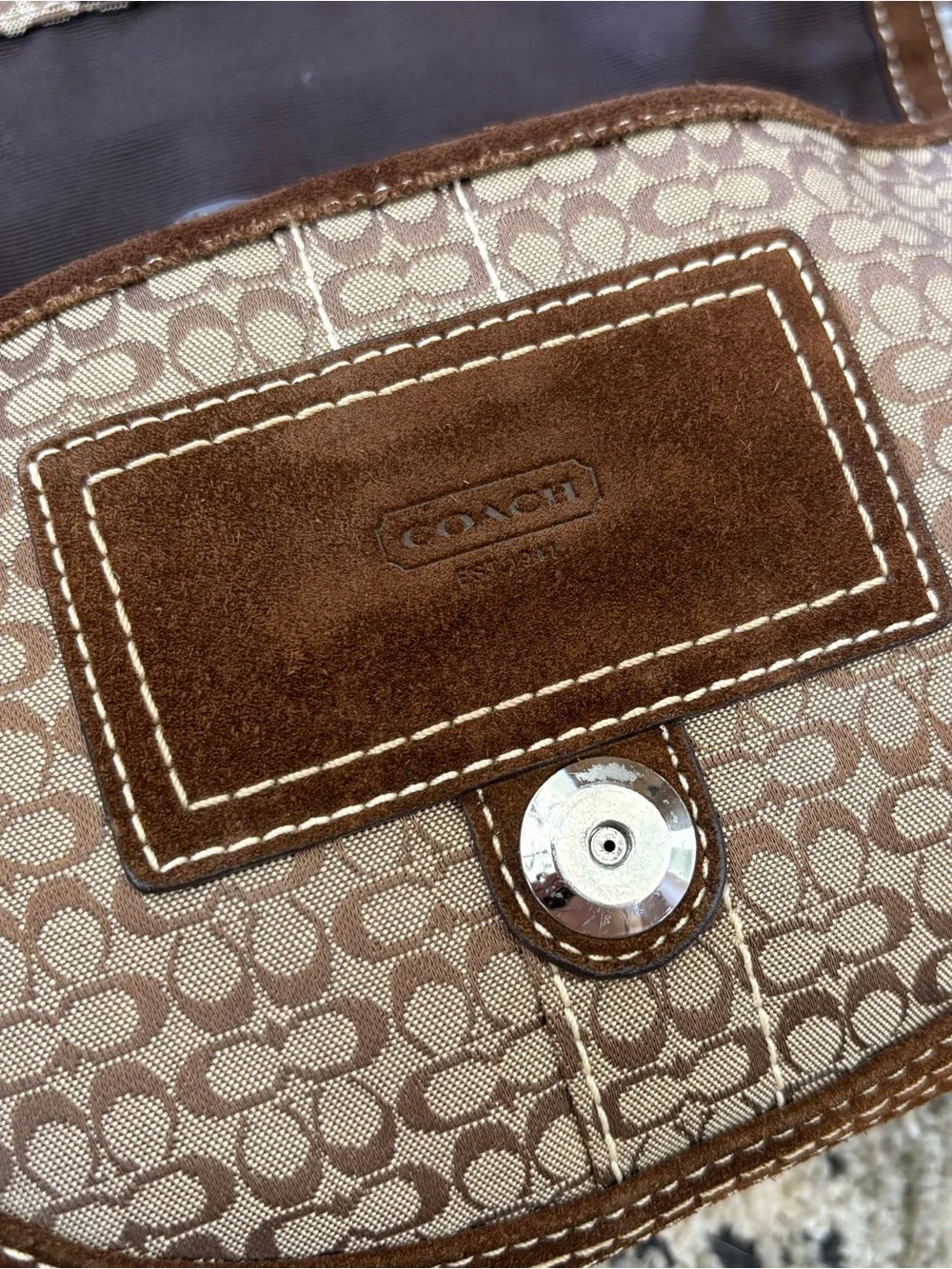 Coach vintage signature
