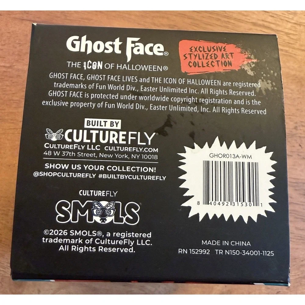 Culturefly ghost face