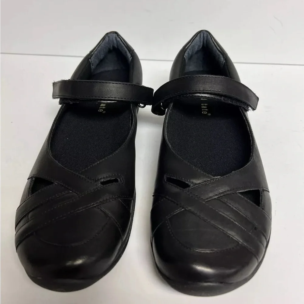 David Tate Womens Sonoma Flat Black Size 8.5 M