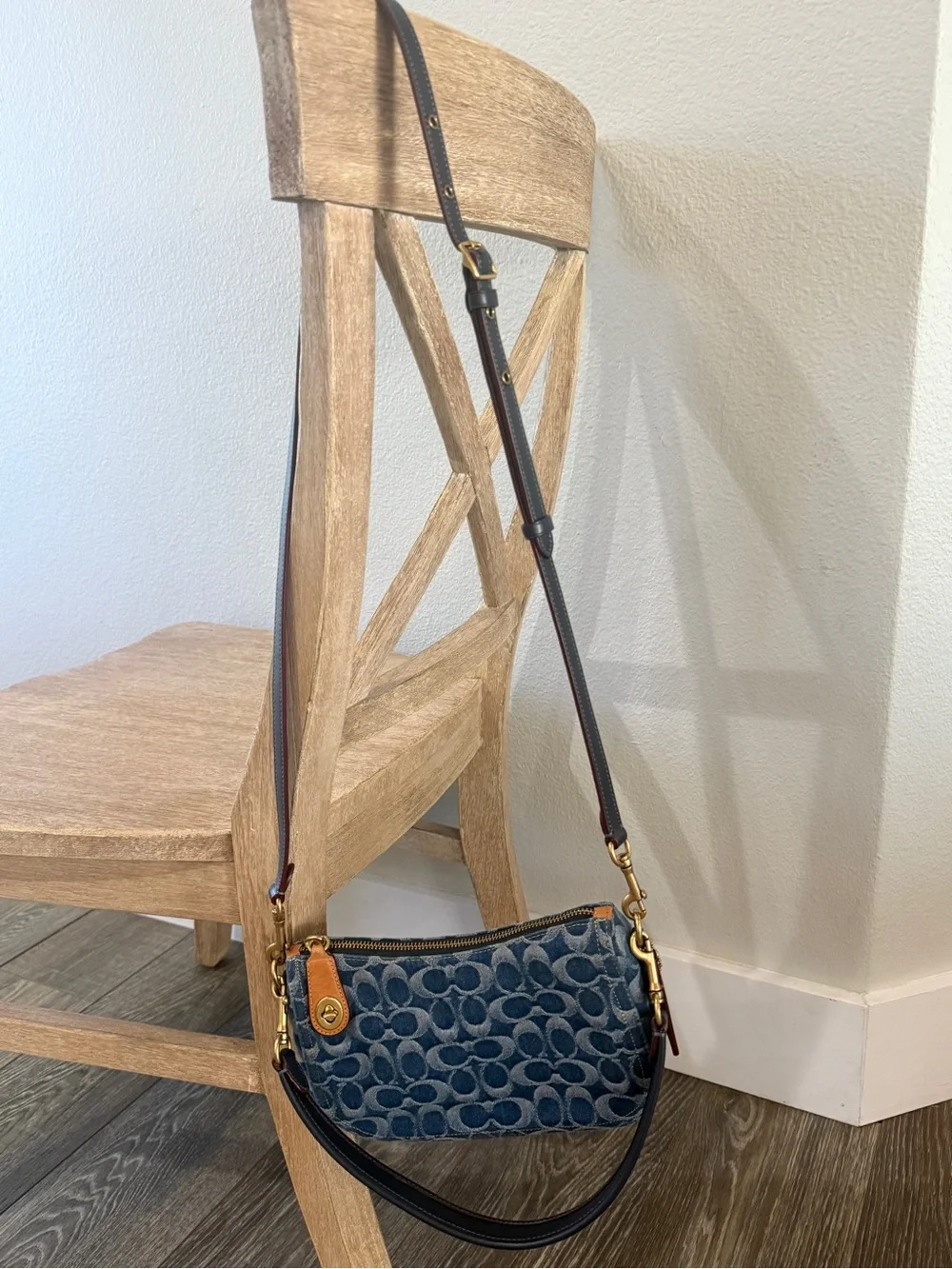 Coach denim canvas