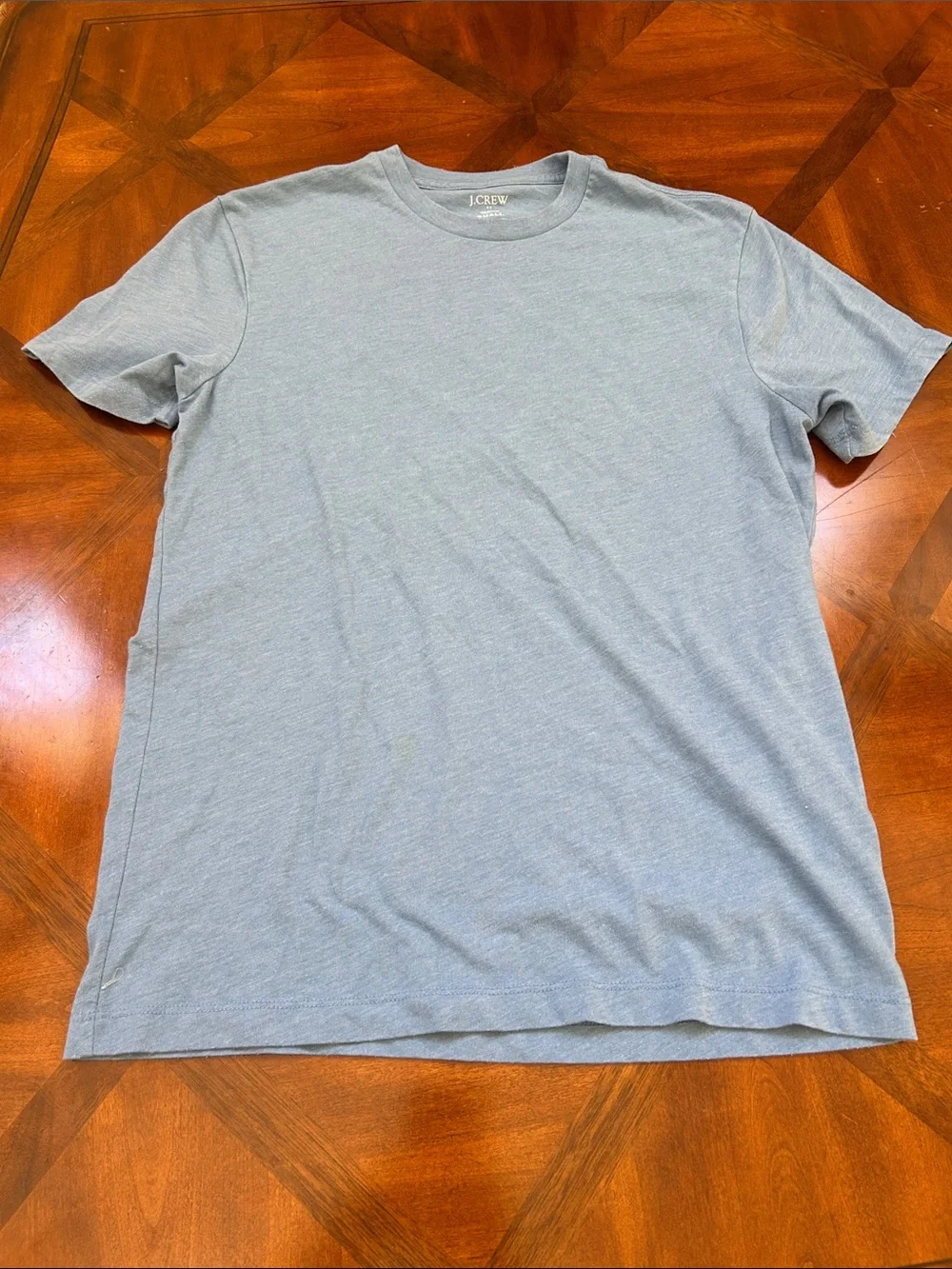 J. Crew Men’s Heather Sky Blue Crewneck T-Shirt