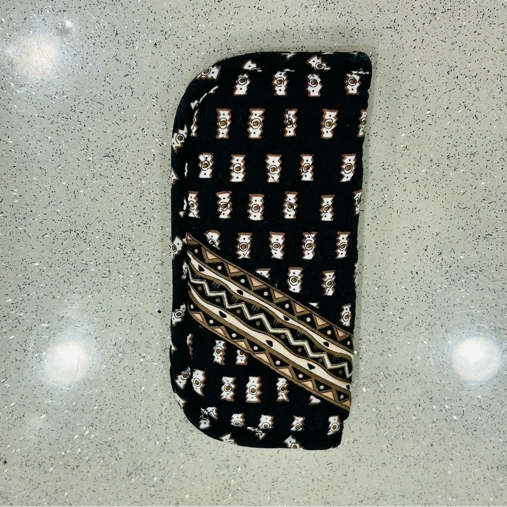 Vintage~Vera Bradley~Tribal Zebras Double Eyeglass Case~Retired Pattern‎