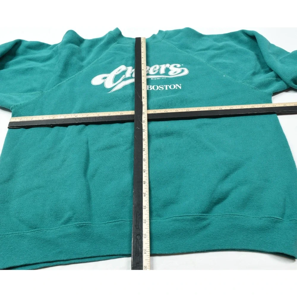 Vintage CHEERS Boston Sweater Adult XL Long Sleeve Crew Neck Pullover 1987
