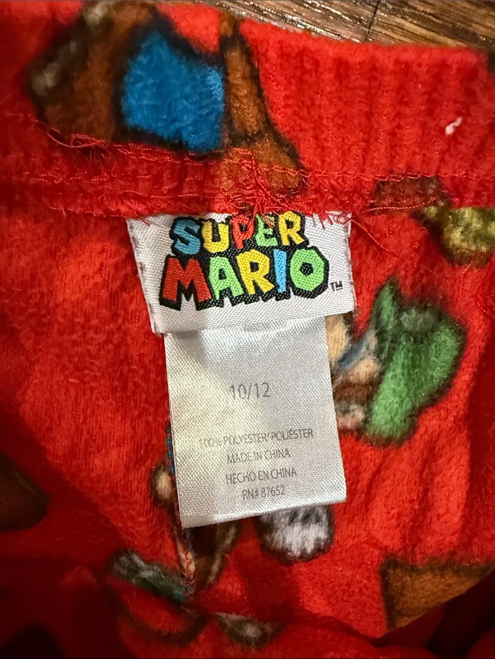 Super Mario Bros soft red