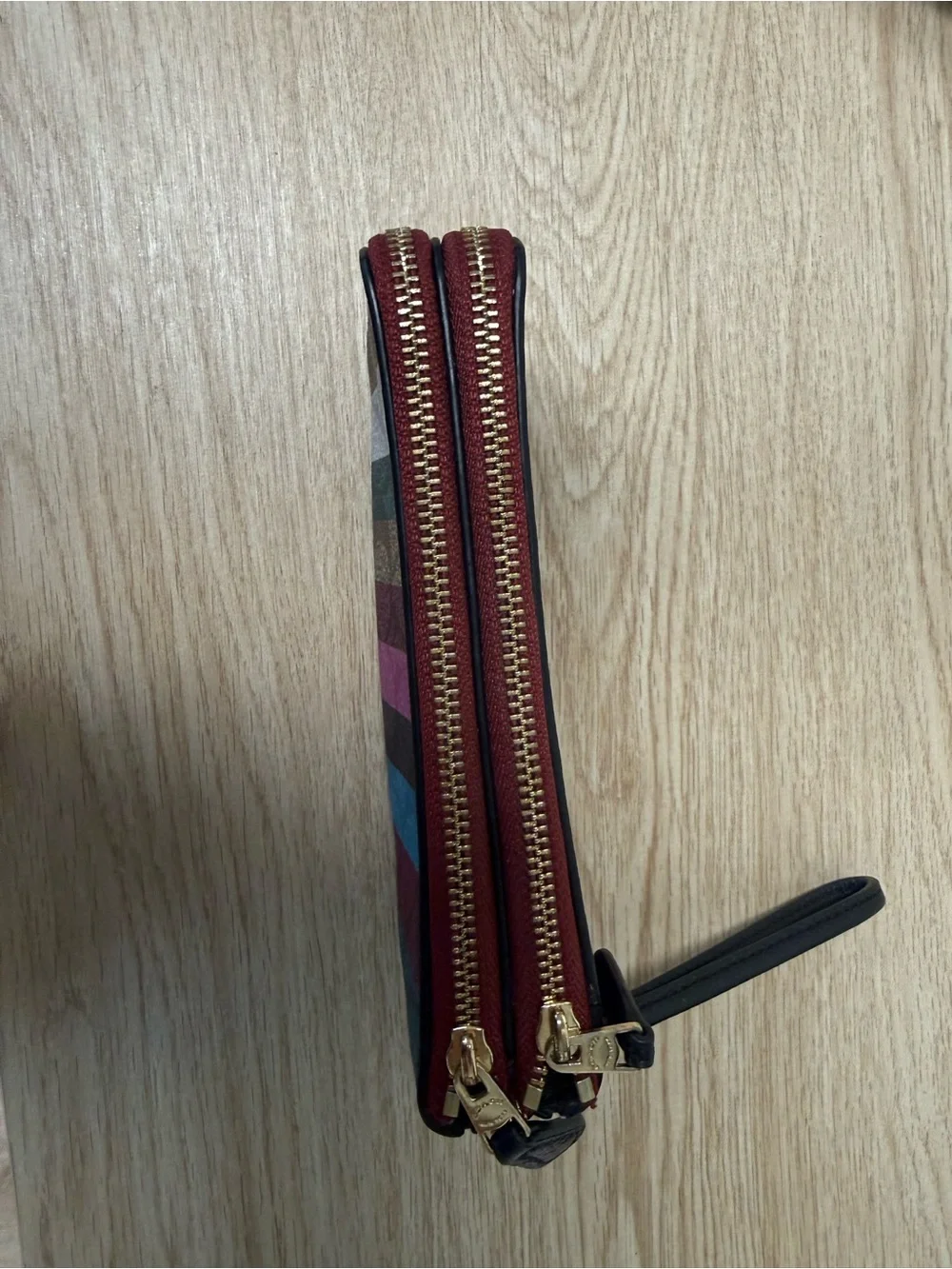 Coach multicolor signature
