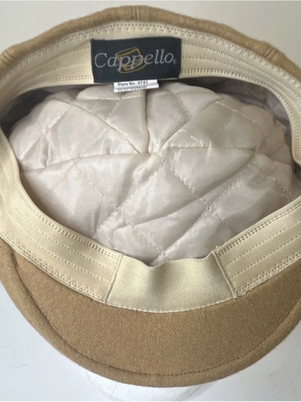 Cappello newsboy hat