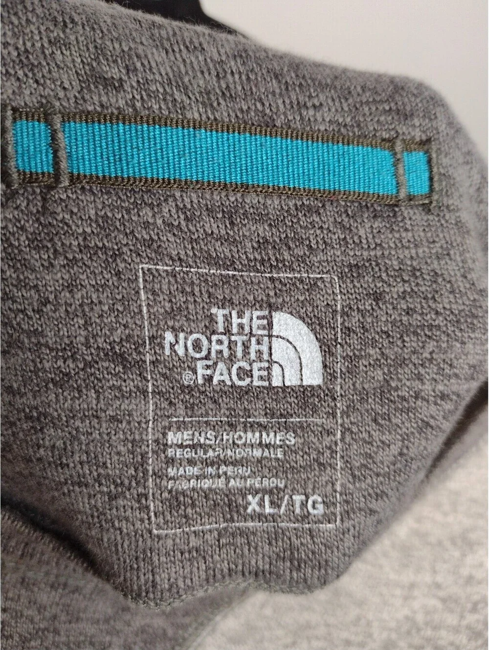 Preloved The North Face Men's Gray Pullover Size XL