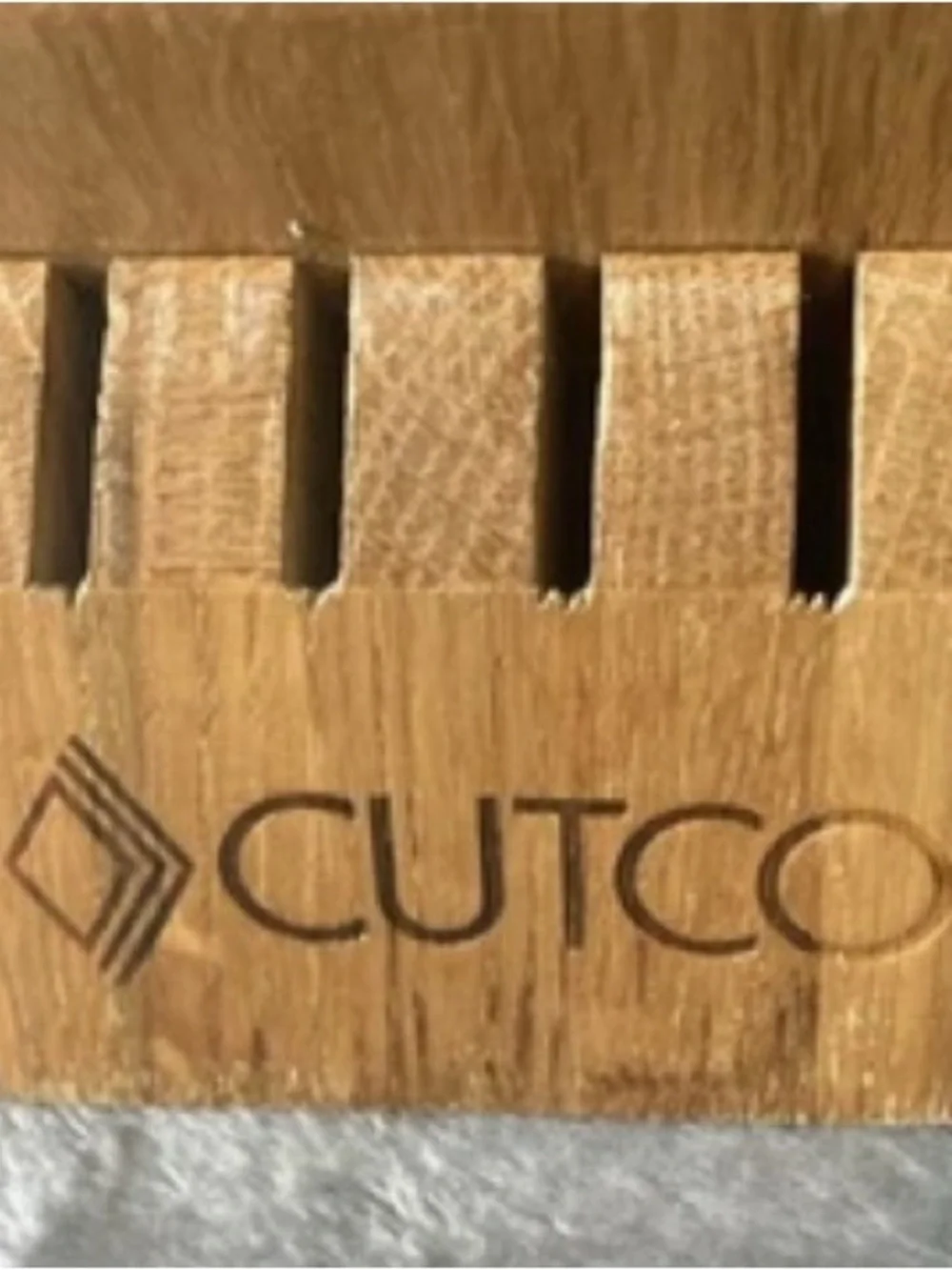 Cutco slot wood