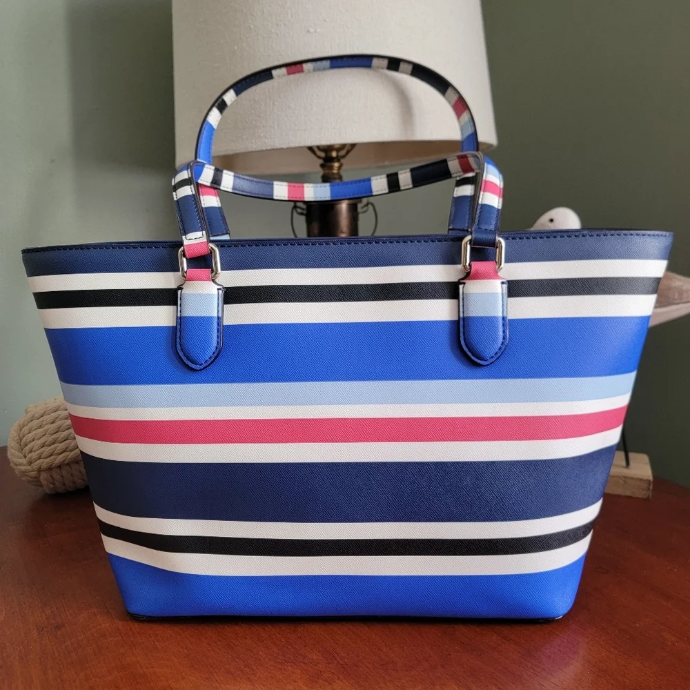 kate spade interior saffiano callouts